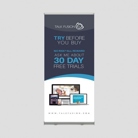Try Before You Buy - 6.5ft Retractable Banner